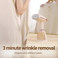 Ångtvättar-Klädångare 15 Sekunders Förvärmning, Upp Till 1500W Kraftfull Genomträngande Ånga (Blå)