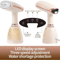 Ångtvättar-Klädångare 15 Sekunders Förvärmning, Upp Till 1500W Kraftfull Genomträngande Ånga (Blå)