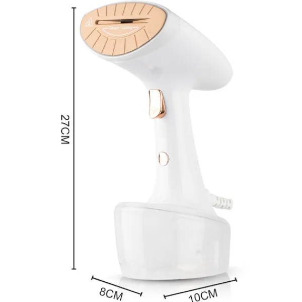 Strykjärn-Klädångare 1600W Handhållen, 200ml Vattentank (Vit)