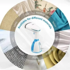 FJORD Strykjärn-Klädångare, 1500W 280ML Portabel Strykjärn Snabb Uppvärmning Handhållen Klädångare för Tyg och Textil