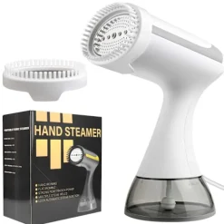 Ångtvättar-Klädångare 1500W 300ml Vattentank, 25s Snabb Uppvärmning (Vit)