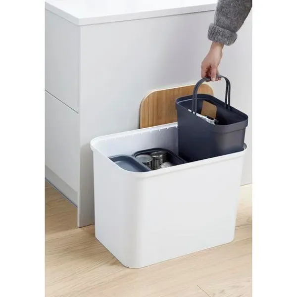Soptunnor-Källsortering med lock SmartStore Collect 13L gray
