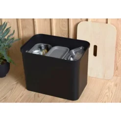 SmartStore Soptunnor-Källsortering med lock Collect 13L