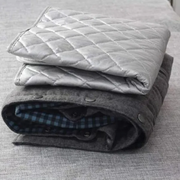 Jettbuying Tvättillbehör-Kompakt Bärbar Strykmatta Strykbräda Resetork Tvättmaskin 60*55cm