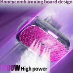 FJORD Ångtvättar-Kompakt Reseplaggångare för Handhållen Användning Lämplig för Olika Tyger