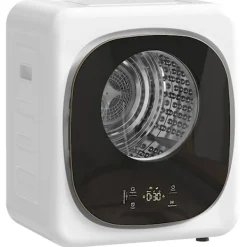 Northio Torktumlare-Kompakt torktumlare, 4 kg kapacitet, 5 lägen, timer