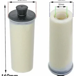 Städmaskiner-Kompatibel med SC3 Ångtvättar - Avkalkningspatron