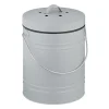 Northix Soptunnor-Kompostbehållare med luktfilter, 5 liters kapacitet