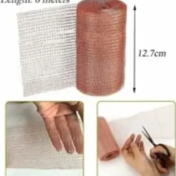 Skadedjur & Insekter-Kopparnät, Högkvalitativt Anti-gnagarnät Stickat Kopparnät för Hemträdgård Skadedjursbekämpning Gnagare Sniglar Fåglar