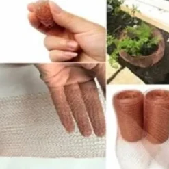 Skadedjur & Insekter-Kopparnät, Högkvalitativt Anti-gnagarnät Stickat Kopparnät för Hemträdgård Skadedjursbekämpning Gnagare Sniglar Fåglar