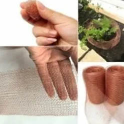 Skadedjur & Insekter-Kopparnät, högkvalitativt gnagarsäkert kopparnät, stickat kopparnät för skadedjursbekämpning i hem och trädgård,