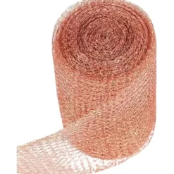 Skadedjur & Insekter-Kopparnät Rulle 127mm x 10m - Hållbar Barriär mot Gnagare och Skadedjur för Inomhusbruk