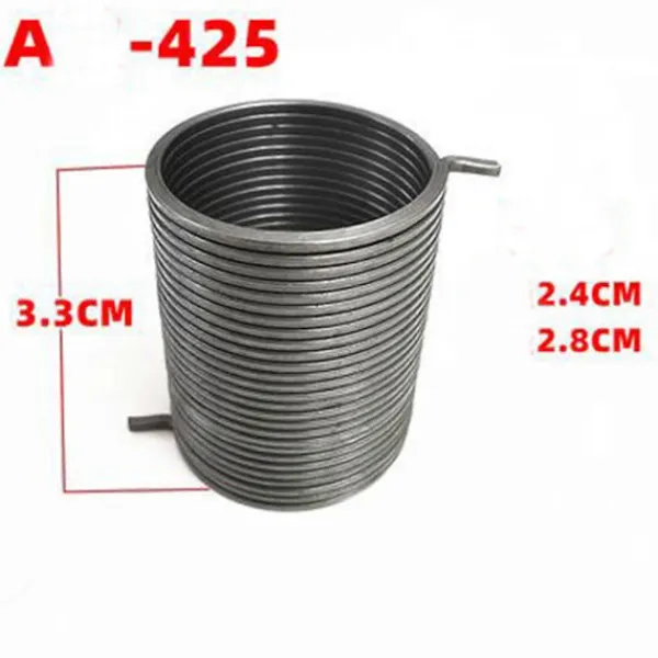 Fww Tvättmaskiner-Kopplingsfjäder Omvändlindad fjäder Tvåvägslindad fjäder Envägslindad fjäder för Haier Weili Jinling Tvättmaskin (Typ A Dubbelkrokfjäder