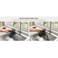 Intelligent Tech Städmaskiner-Kraftfull Matt- & Textilrengörare LBLUE V6 med 1,75L Dubbeltank, 5M Sladd, 1,7M Slang – Djuprengör Soffa, Madrass, Bil och Husdjursfläckar