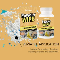 LBSS Rengöringsmedel-Kraftfullt Kök Avfettningsmedel Pulver Löser Omedelbart Upp Oljefläckar Kraftig Hushållsrengöring För Spishällar Köksfläktar Kakel 1