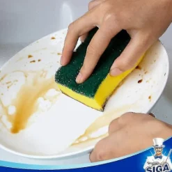 Svampar & Dukar-Kraftig Skrubbsvamp, 6-pack, Storlek: 11 X 7 X 3 Cm, 4.3" X 2.8" X 1.2[D]