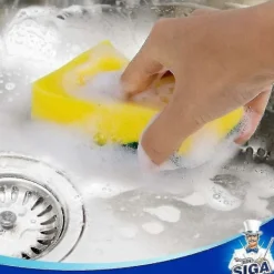 Svampar & Dukar-Kraftig Skrubbsvamp, 6-pack, Storlek: 11 X 7 X 3 Cm, 4.3