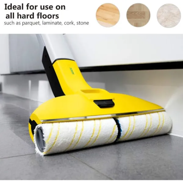 Städmaskiner-Kärcher 2.055-006.0 Ersättningsrullar Tillbehör för FC3 FC5 FC7, 2.055-006.0, Ersättningsrullar 2.055-006.0 för Kärcher FC3 FC5 FC7 (2 st)