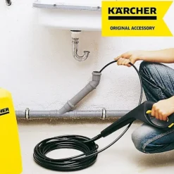 DMstore Högtryckstvättar-Kärcher avloppsrensare 15 m tillbehör till högtryckstvättar
