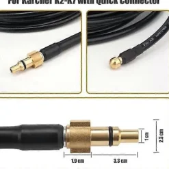 unbranded Högtryckstvättar-Kärcher Avloppsrensare 15m tillbehör för högtryckstvättar - Xin-Xin