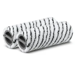 AIZHENCHEN Städmoppar-Kärcher FC Sten- och klinkerrollers för Kärcher FC3 FC5 FC7 Elektrisk Golvrengörare Mopp Mikrofiberrollers 2-pack