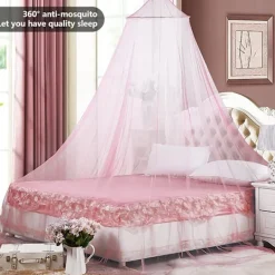 AUGRO Skadedjur & Insekter-Kuppel Myggnät, Säng Myggnät Stor Polyester Myggnät