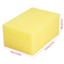 Svampar & Dukar-Kvadratisk Halkfri Svamptvätt Verktyg Handhållen Bil Motorcykel 5-pack