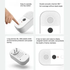 Skadedjur & Insekter-Kvalster Vägglöss Dödare Lopp- och Myravvisare Ultraljudsteknik~