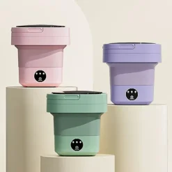 DMstore Tvättmaskiner-6,5L Liten Tvättmaskin Stor Kapacitet Bärbar Tvättmaskin För Underkläder Strumpor Tvätta