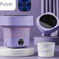 DMstore Tvättmaskiner-6,5L Liten Tvättmaskin Stor Kapacitet Bärbar Tvättmaskin För Underkläder Strumpor Tvätta