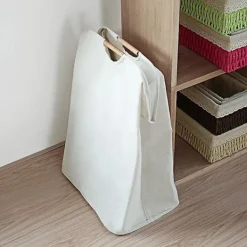 Tvättillbehör-45l Smal Hopfällbar Tvättkorg Med 4 Hjul Smala Tvättkorgar Och Vikbar Tvättkorg Rektangulär Tvättkorg För Förvaring Av Kläder Hemma (svart)