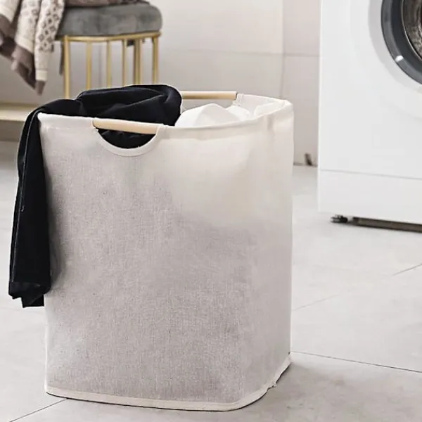 Tvättillbehör-45l Smal Hopfällbar Tvättkorg Med 4 Hjul Smala Tvättkorgar Och Vikbar Tvättkorg Rektangulär Tvättkorg För Förvaring Av Kläder Hemma (svart)