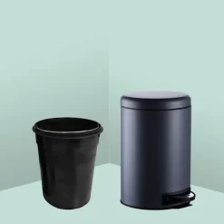 Northix Soptunnor-12L Stegbehållare med innerhink – Mjukstängande, handsfree