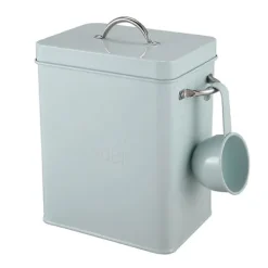 Tvättillbehör-5L Vacker Pulver Tvättmedel Förvaringslådor med Skopa Grön