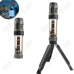 TECH DISCOUNT Skadedjur & Insekter-LED campinglampa - TD® - Multifunktionell - Myggavvisande - USB-uppladdningsbar - IPX4
