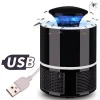 Skadedjur & Insekter-LED-myggdödande lampa USB Anti Mosquito Electric Bug Zapper Tyst myggfälla insektsdödare för utomhus sovrum