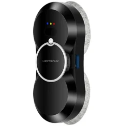 OEM Fönsterrengöring-Liectroux Robotfönstervakuum, 2800Pa sugkraft, 30ml vattentank,svart, EU