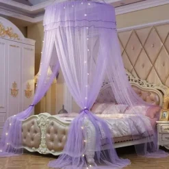 Generic Skadedjur & Insekter-(Lila) Stort myggnät Anti-mygg sänghimmel Anti-insekt hängande kit