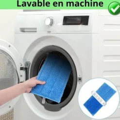 PHONILLICO Städmoppar-Lingett för Swiffer Wetjet tvättbar återanvändbar [4-pack] ®