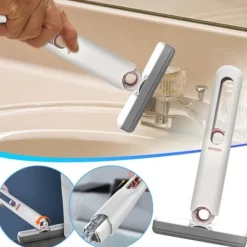 Generic Fönsterrengöring-Liten Skrivbordsmopp, Portabel Ersättningsmopphuvud, Kraftfull Absorberande Mopp för Hemförbättring