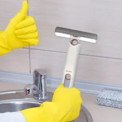 Generic Fönsterrengöring-Liten Skrivbordsmopp, Portabel Ersättningsmopphuvud, Kraftfull Absorberande Mopp för Hemförbättring