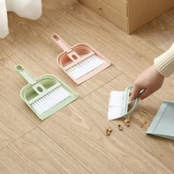 ATELA Rengöringsmedel-Liten sop- och set för hemminidammar med set (grön)