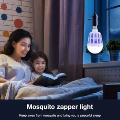 Skadedjur & Insekter-Ljuskälla Bulk 2 i 1 Elektronisk Myggdödarlampa LED-ljus för Fruktflugor Flugor Insekter Myggkontroll, Lämplig 9W