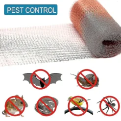 Skadedjur & Insekter-6m Gnagarnät Koppar Anti Snigel Möss Råtta Fågel Nematoder Ferramol Koppar Stickat Nät