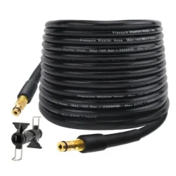 Gardenio Högtryckstvättar-10~15m Hög tryckstvätt slang rör sladd bil tvätt vatten rengöring förlängning slang vattenslang