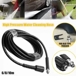 DAO Högtryckstvättar-6/8/10m Högtryckstvätt Slang Bilrengöringsslang För Karcher K2 K3 K4 K5 Qinhai [dB} 6M