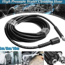 DAO Högtryckstvättar-6/8/10m Högtryckstvätt Slang Bilrengöringsslang För Karcher K2 K3 K4 K5 Qinhai [dB} 6M