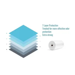 Soptunnor-100M Påfyllningspåsar för blöjhinkar för spädbarn Kompatibel med Kompatibel med Kompatibel med