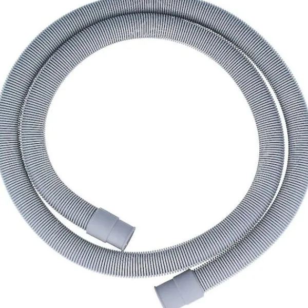 Tvättillbehör-5m Spiralslang för avlopp, avloppsslang för tvättmaskin, avloppsslang