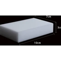 Svampar & Dukar-Magic Sponges, 50 pcs Melamine Sponge - Magic Eraser for Bathroom, Pool, Kitchen, Floor, Wall - White 10x7x3cm